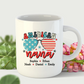 LE - American Nana Grandma 4th July Patriotic Retro Mug