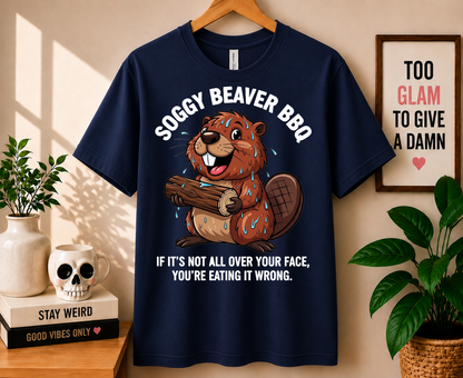 Soggy Beaver BBQ - Bella Canvas T-shirt